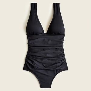 NWT JCrew Ruched femme one-piece swimsuit